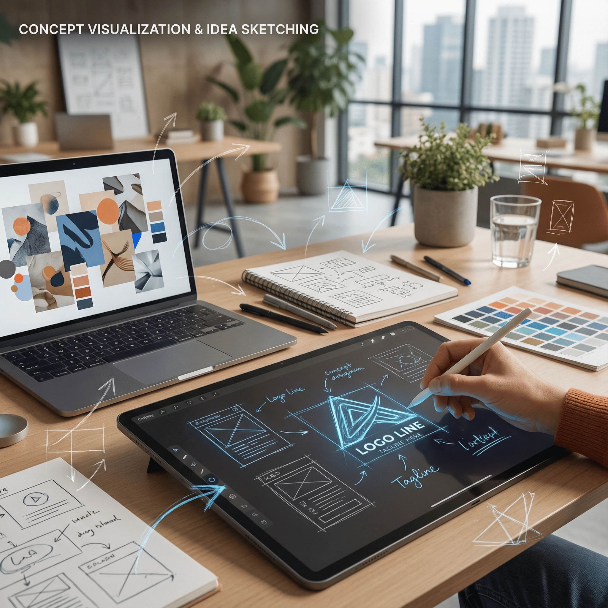 Visualizing & Initial Sketching 